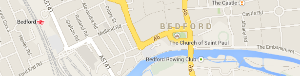 SEO Bedford Map