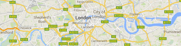 SEO london Map