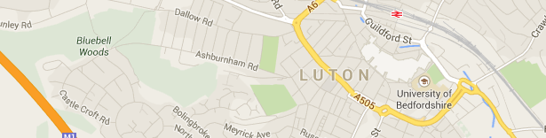 SEO Luton Map
