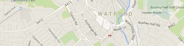 SEO Watford Map